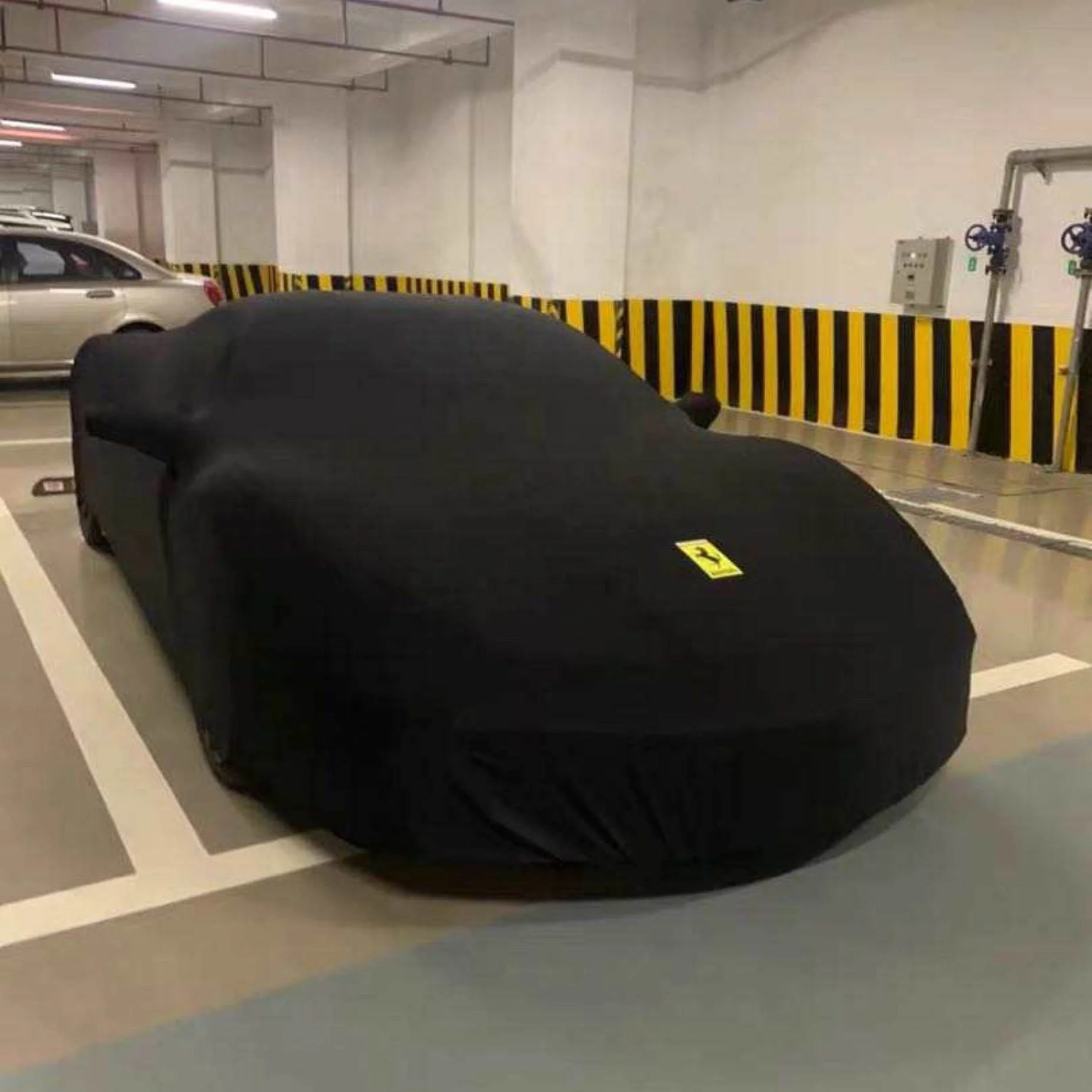 Custom UV protection windproof indoor dust proof universal stretch full car cover with customized logo