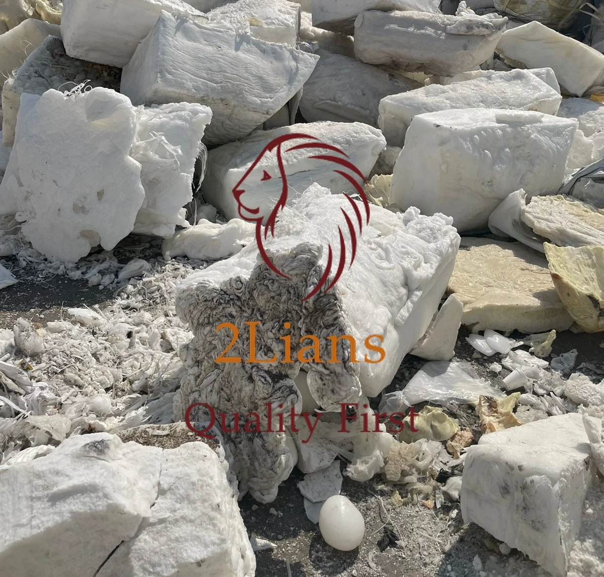 PP Lumps White Color Plastic Scrap