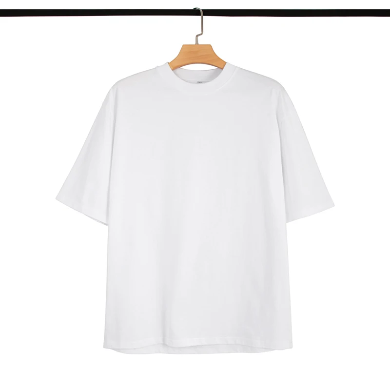 Fast custom 280gsm 300gsm 320gsm heavyweight 100% cotton oversized fashion drop shoulder men t shirt