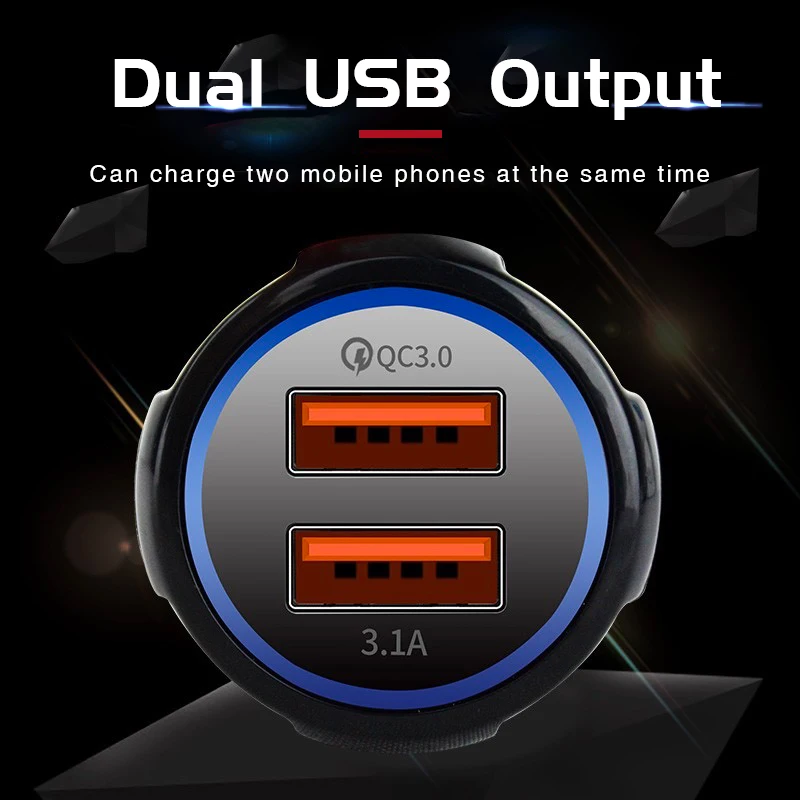 
New Product Car Charger 2020 Hot Sale For Iphone 11 Pro Max Plus Etc ODM&OEM Qi-Certified10W Fast-Charging USB Car Charger 