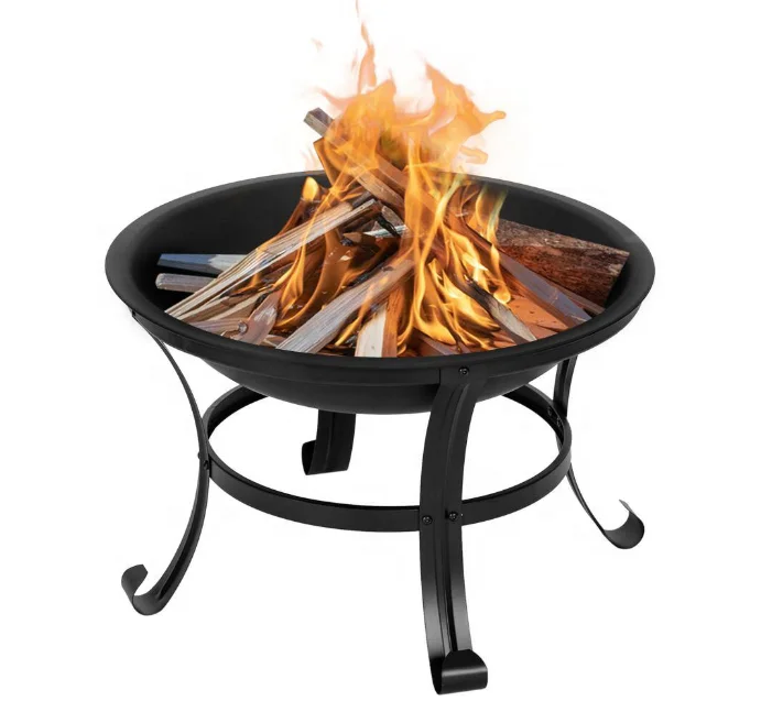 OEM ODM Best Sellers 2023 Outdoor Garden Fireplace with BBQ Grill High Quality Steel Firepit