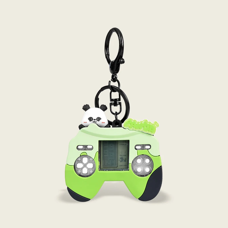 Promotional keychains Education Toy Fat Panda  Plastic Key Chains Llaveros