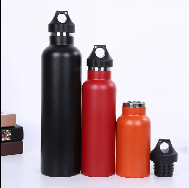 Custom Logo Drink Bottle Double Wall Vacuum Stainless Steel Thermo Water Bottle