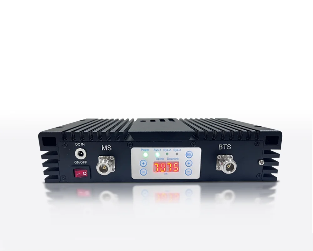 Single Band High Gain 80dB 1800Mhz Signal Booster Amplifier 4G EGSM Network Booster Global Frequency Cellular Signal Repeater