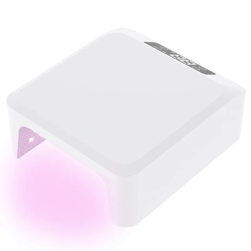 H20 Quick Drying Nail Lamp Rechargeable Nail Gel Dryer Simple LED Display LED UV Lamp for Nail Techs and Home Use