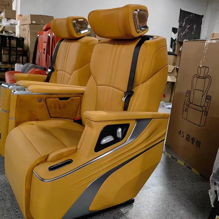 2024 Vst Supplier Discount Wholesale Luxury Car Interior Leather Original Car Seat Single/Triple Chair Rear Van Seat for V260