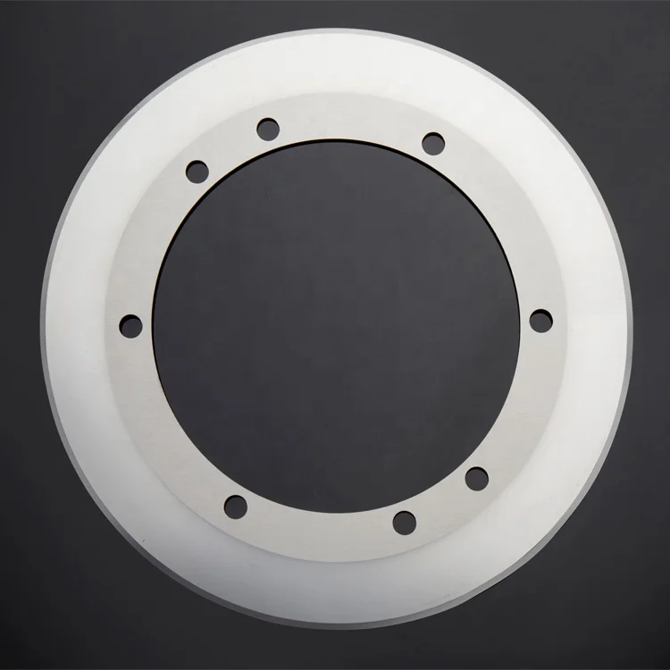 tungsten carbide slitting circular knives for corrugated cardboard industry