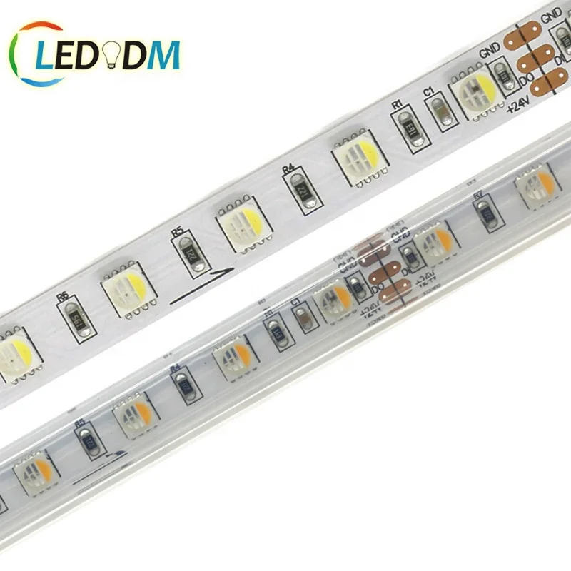 New Hot Dc5V Ws2812B Sk6812 Addressable Programmable Rgb Rgbw  4 in 1 Led Strip Light