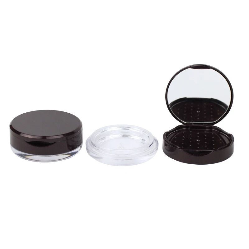 Jinze papery мини объем рассыпчатый порошок Косметическая упаковка банка с ситечком