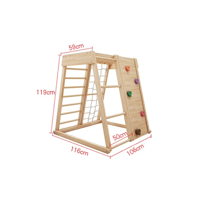 New multi-functional indoor climbing frame for puzzle