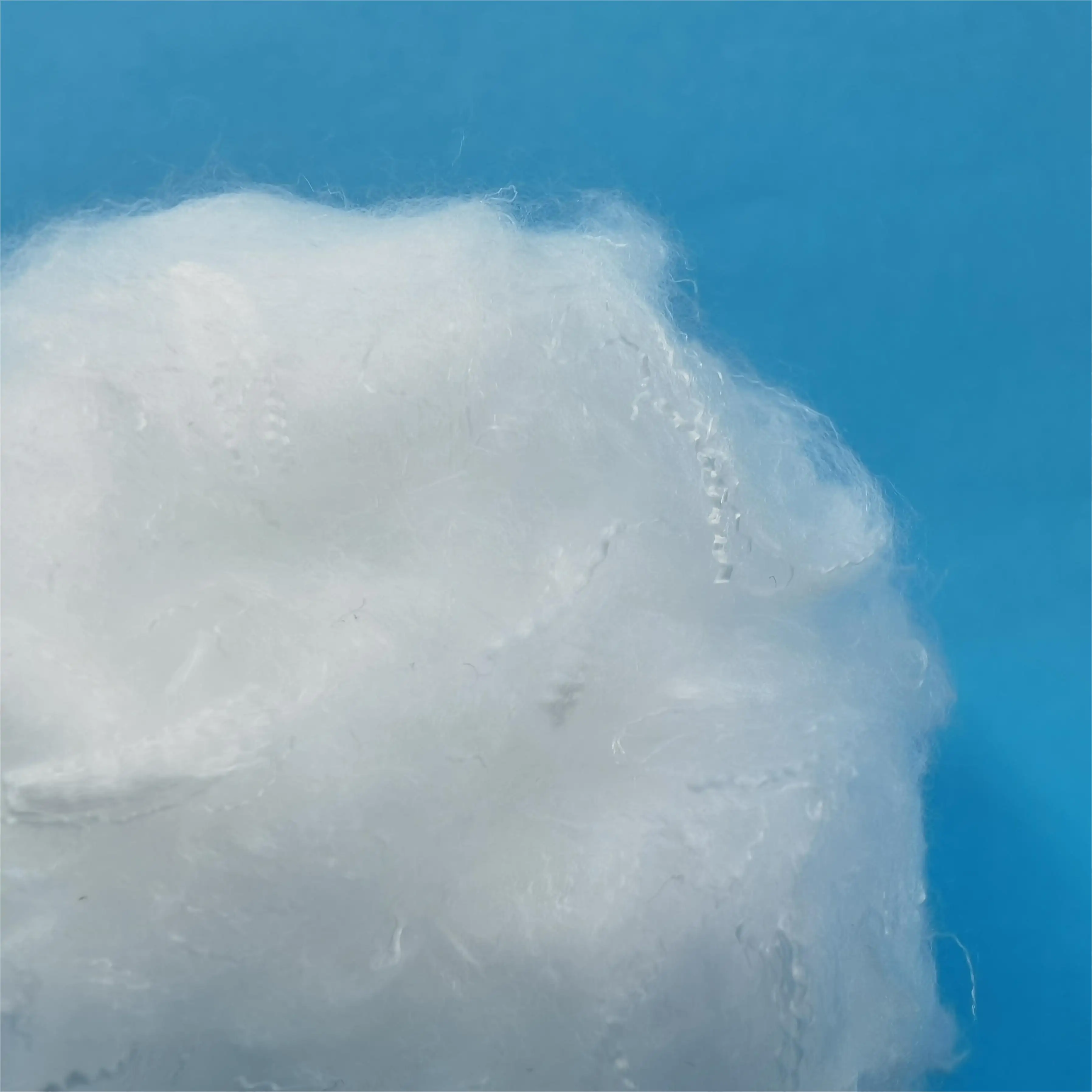 micro denier polyester fiber down fiber filling