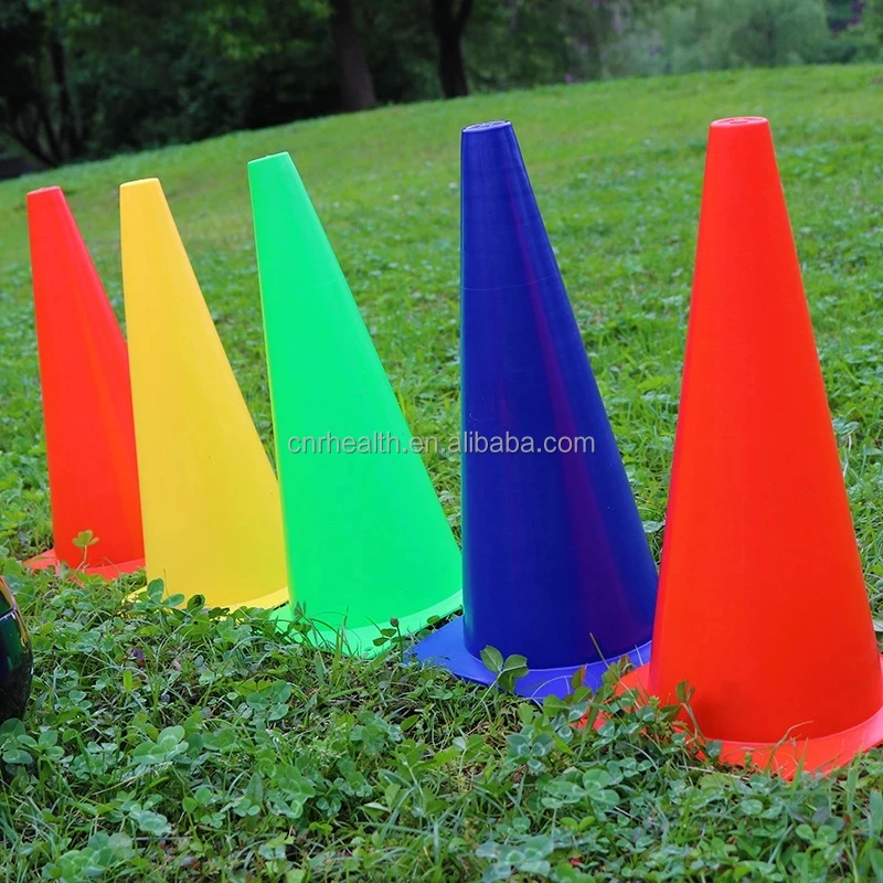 Футбольный мяч для занятий спортом на открытом воздухе, мягкие пластиковые конусы для скоростных тренировок