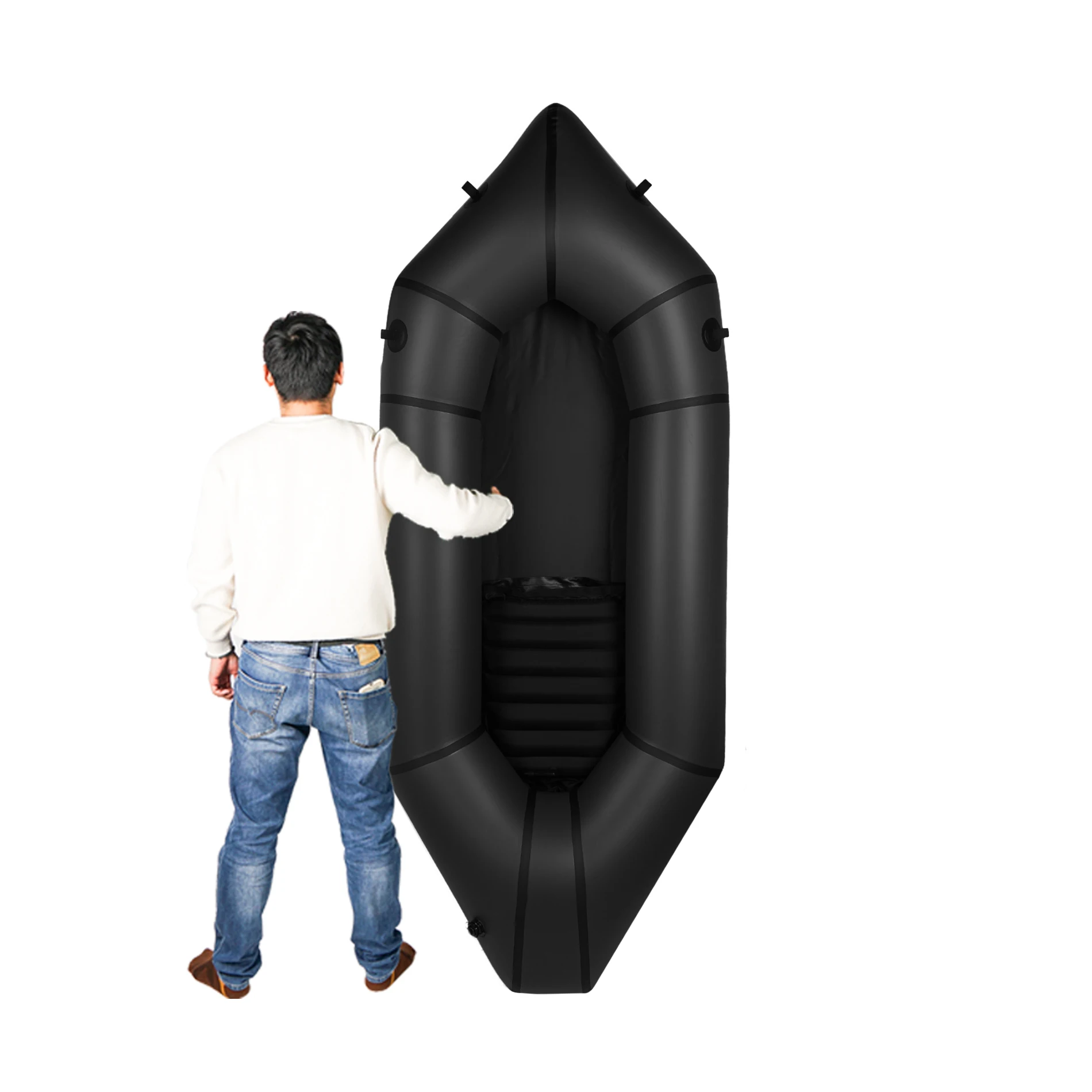 tpu pack raft whitewater tpu inflatable packraft Customized packraft  tpu lightweight packraft ultralight inflatable pack raft