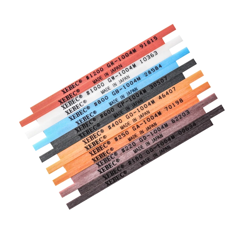 Japan Original Imported XEBEC 1004M series Ceramic Fiber  Whetstone  for Medium Grinding Fine Polishing Plastic Metal Jade