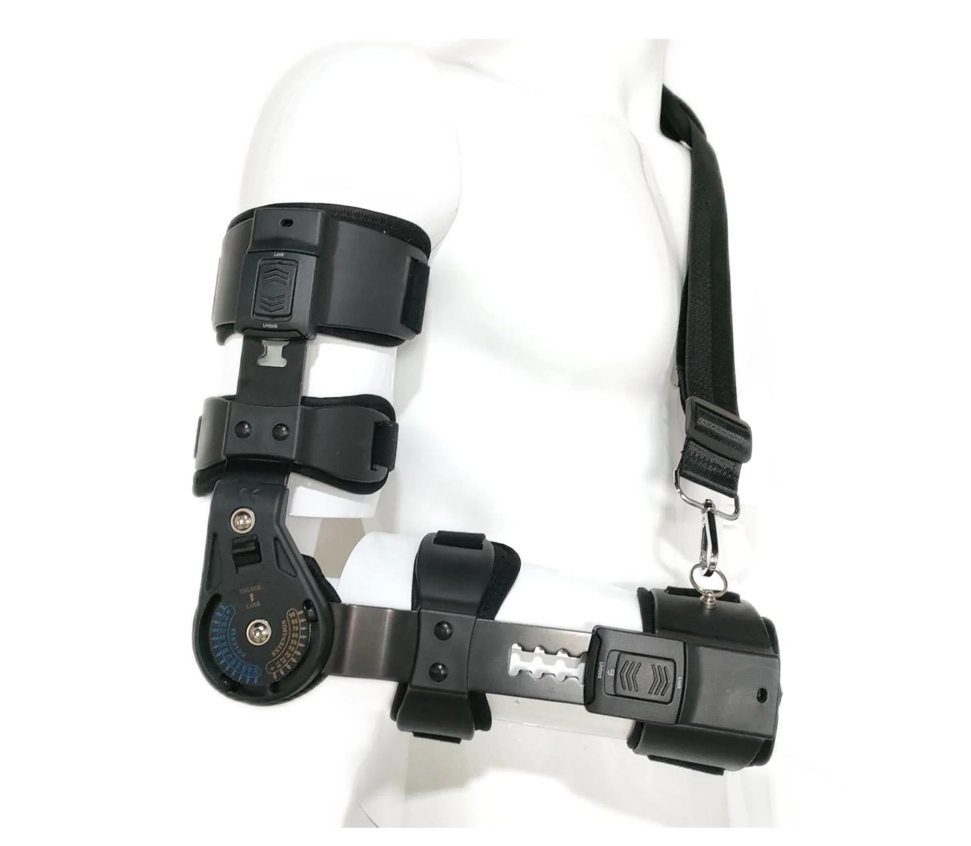 Hongan High quality medical Adults Arm Elbow Splint Immobilizer Brace free size Shoulder and Elbow Joint Support Shaper