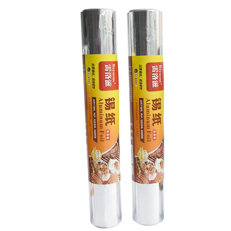 8011 Coated kitchen food packaging falcon foil paper aluminum foil roll for bbq