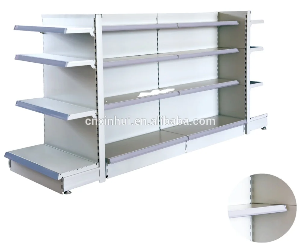 powder coated shop mall design gondala shelf