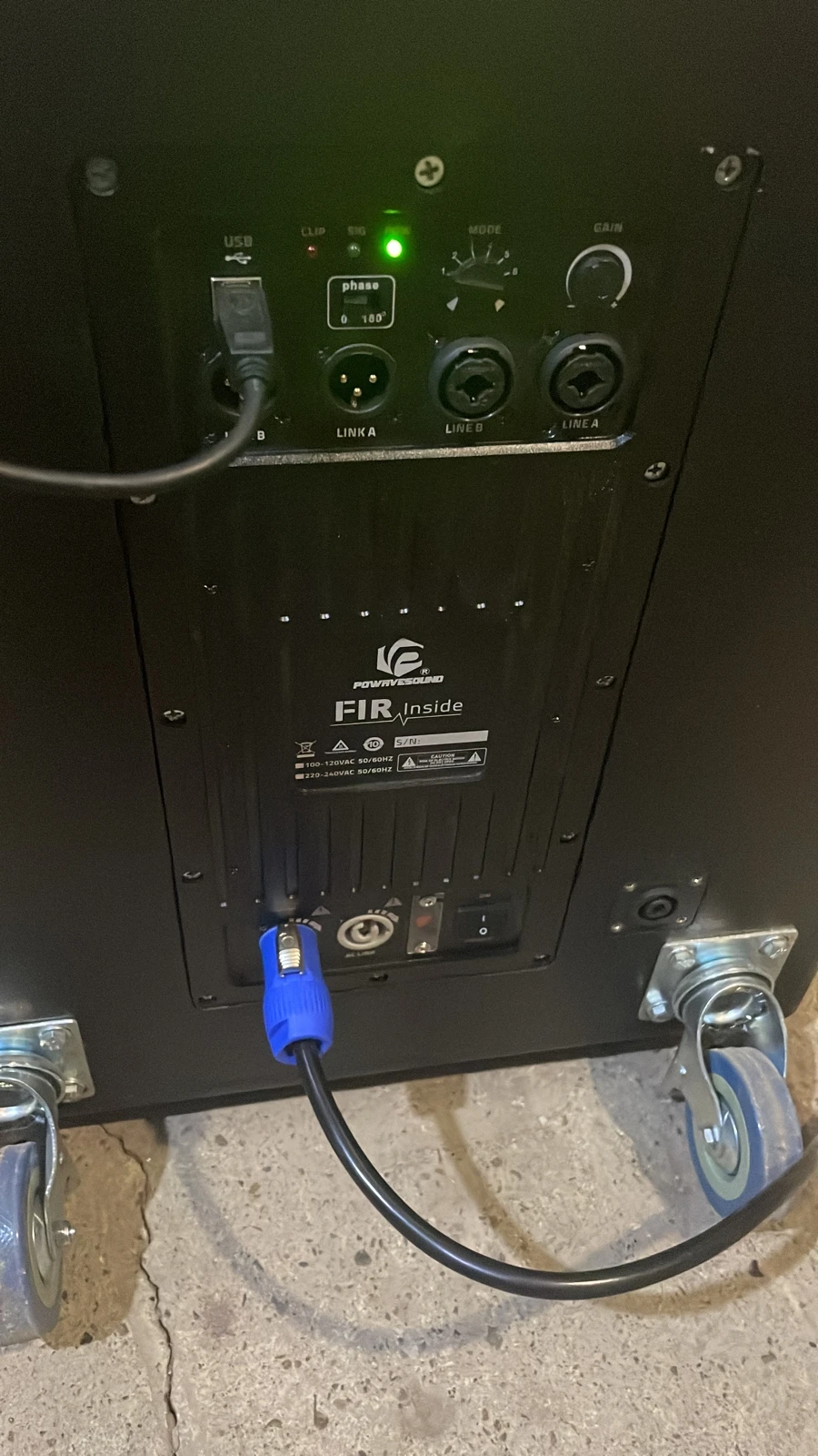 Sound equipment/amplifiers/speaker 20000w subwoofer professional bass speaker active power 1000W for outdoor stage