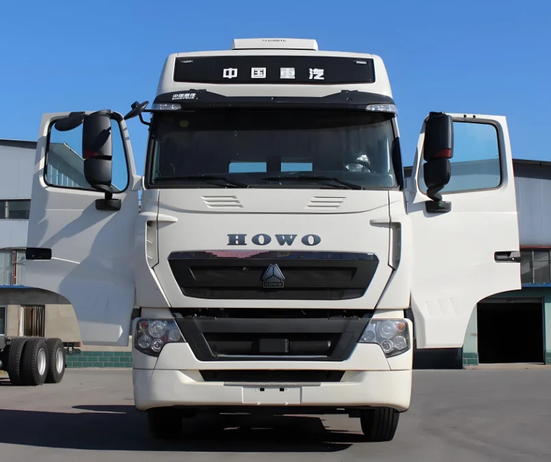 HOWO-T7H дизельный тягач SINOTRUK 4x2 двигатель для грузовика рулевое управление автоматическая механическая коробка передач Евро 3 новый уровень выбросов