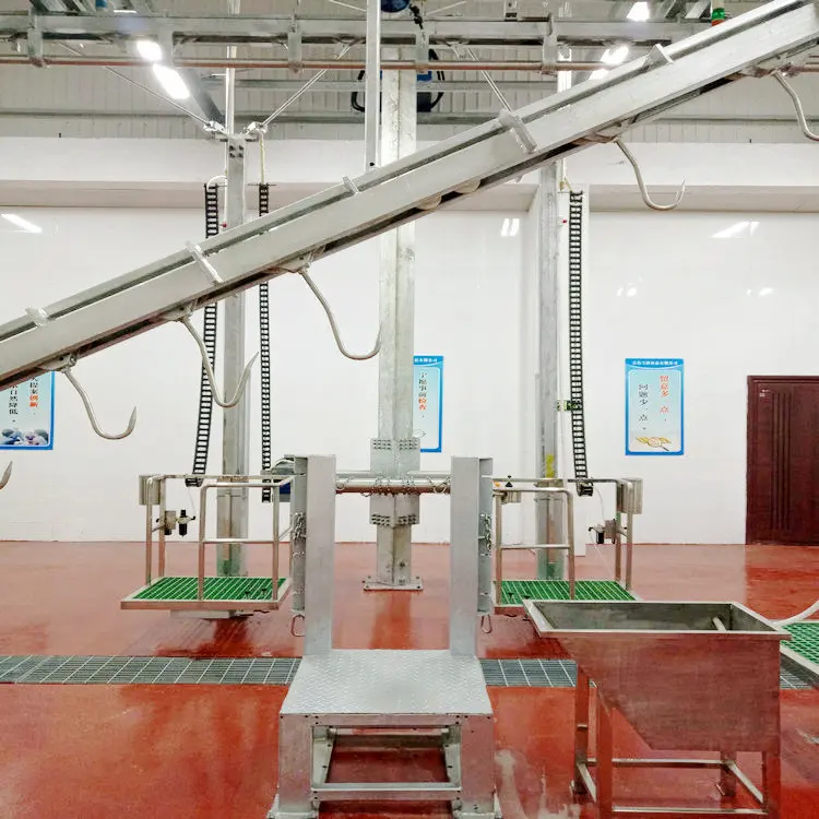 Cattle Abattoir Machine Hide Flaying Equipment For Cattle Slaughterhouse