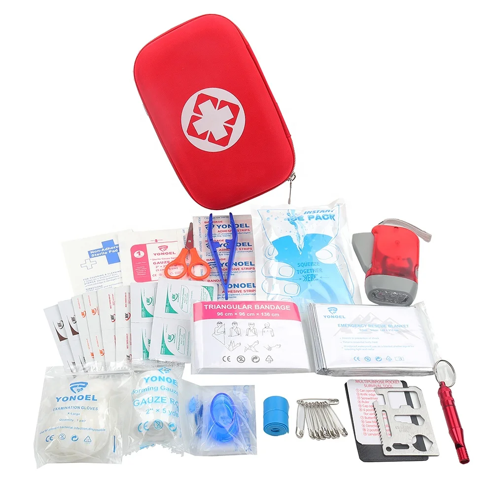 Hot Sell Medical Equipment Storage EVA Case Travel First Aid Kit Emergency First Aid Kit Box