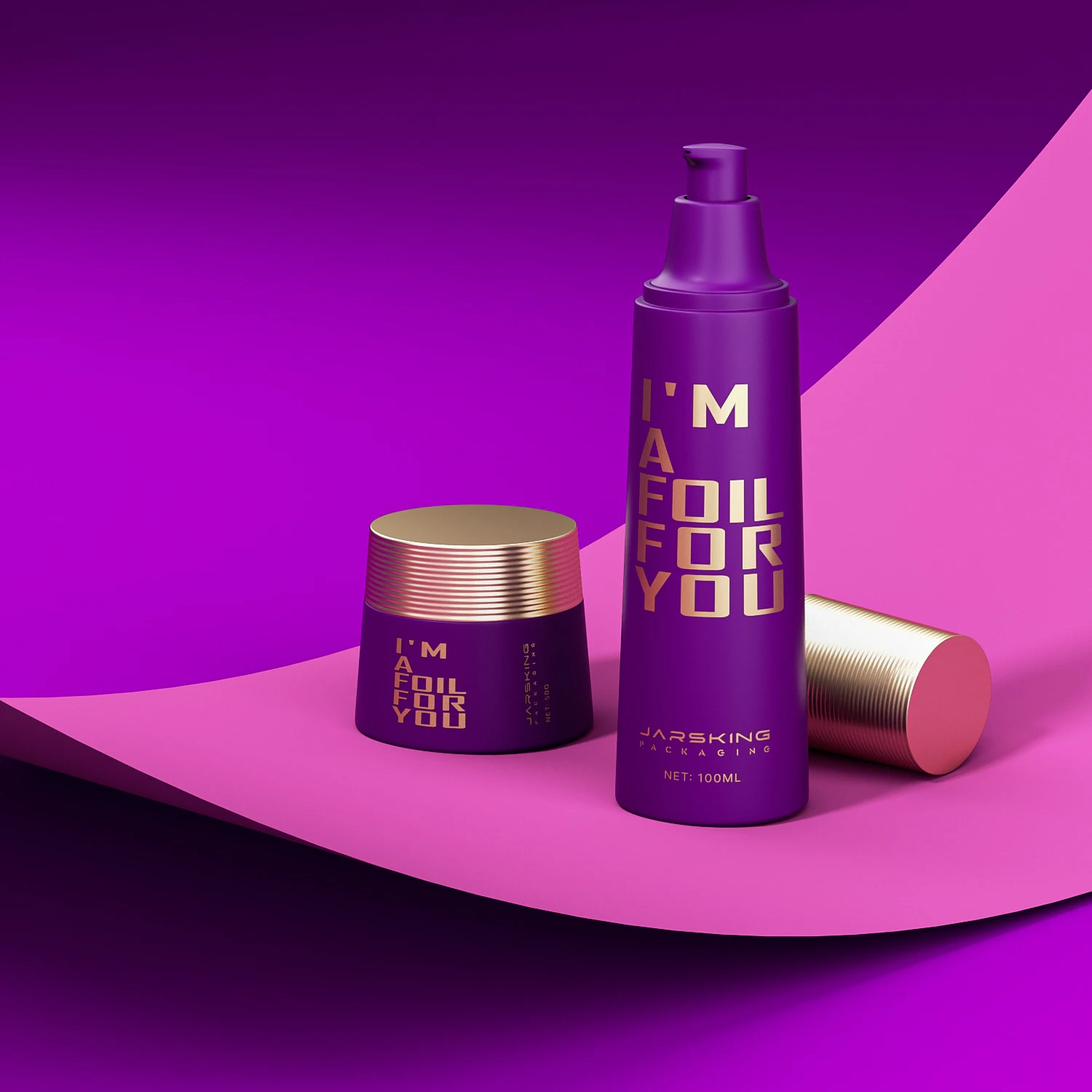 Accept custom logo skin care round plastic 30 50 100 120 ml cream lotion pump bottle skincare packaging and container set