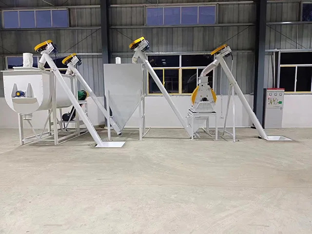 Hot Sale Poultry Grass Fodder Granulator Feed Processing Machine Small Feed Pellet Production Machine Line for farm animal