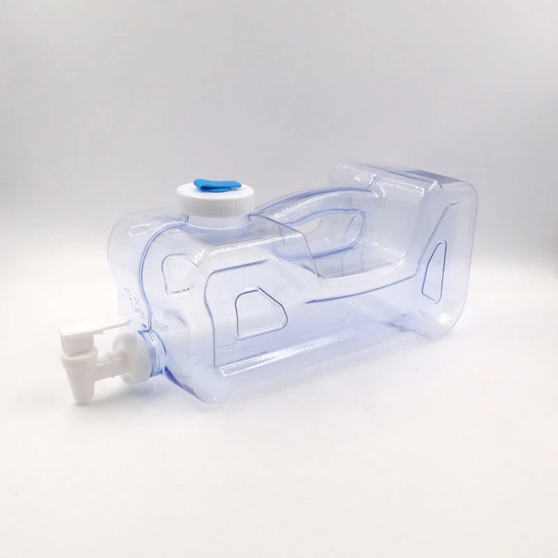 
Real outdoor 3.8L portable food grade plastic cooler water jug drinking water container with tap 