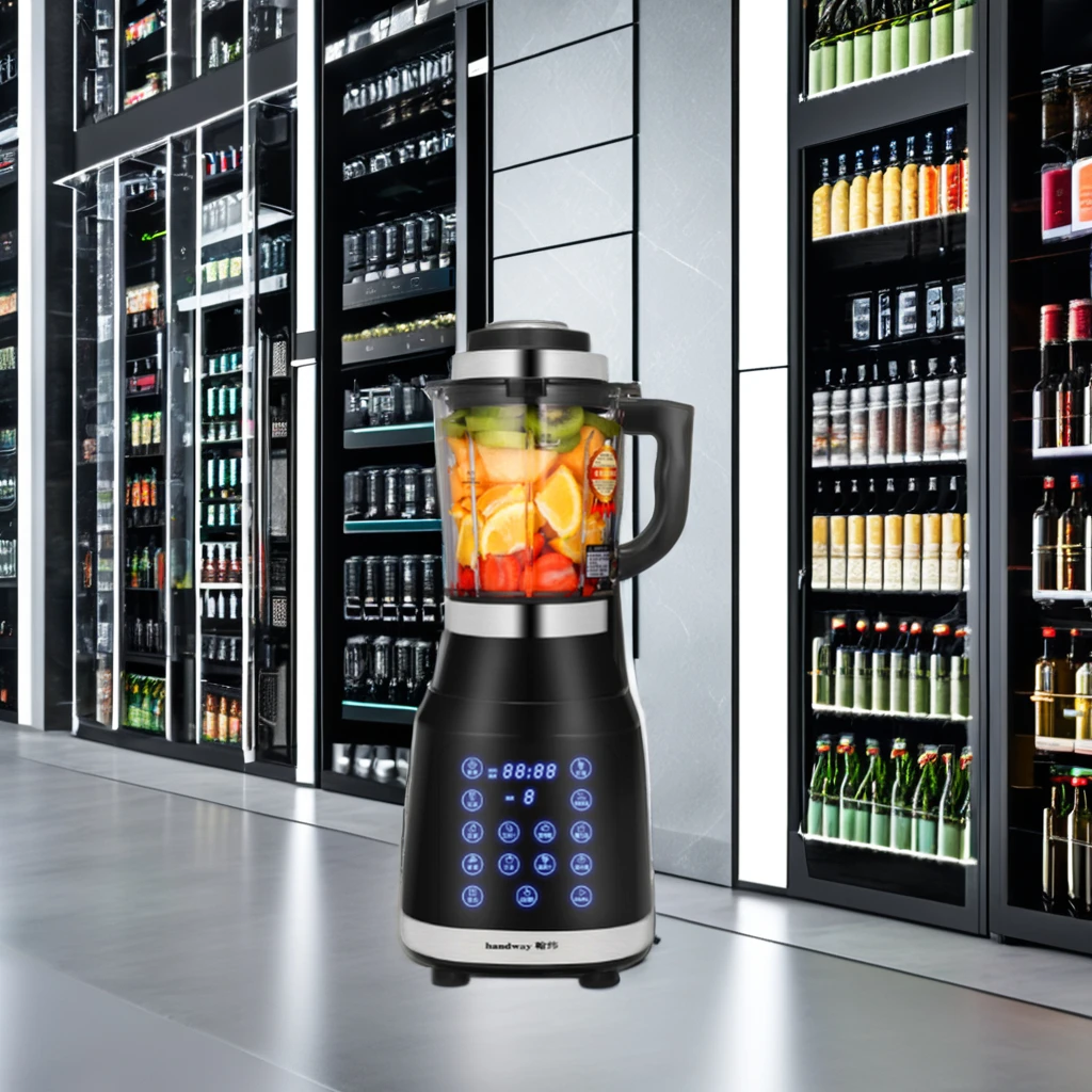 Geming 1.75L Portable Electric Glass  Soy Milk Maker Blender Machine with Touchpad