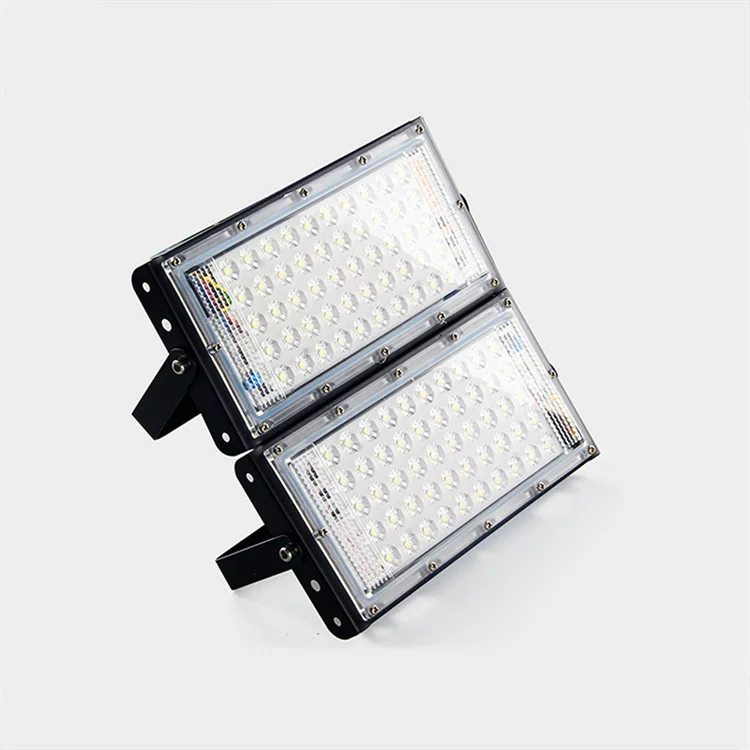 50W 100W RGB Floodlight Modules 110V 220V Outdoor Module Floodlight Spotlight White/Warm white  IP66 Waterproof