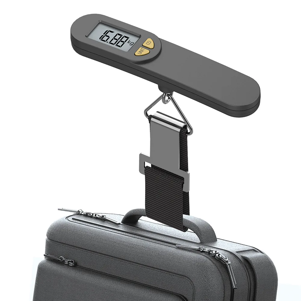 Handled Travel Bag Weighting 50kg LCD Digital Luggage Scale Portable Electronic Suitcase hanging Scale