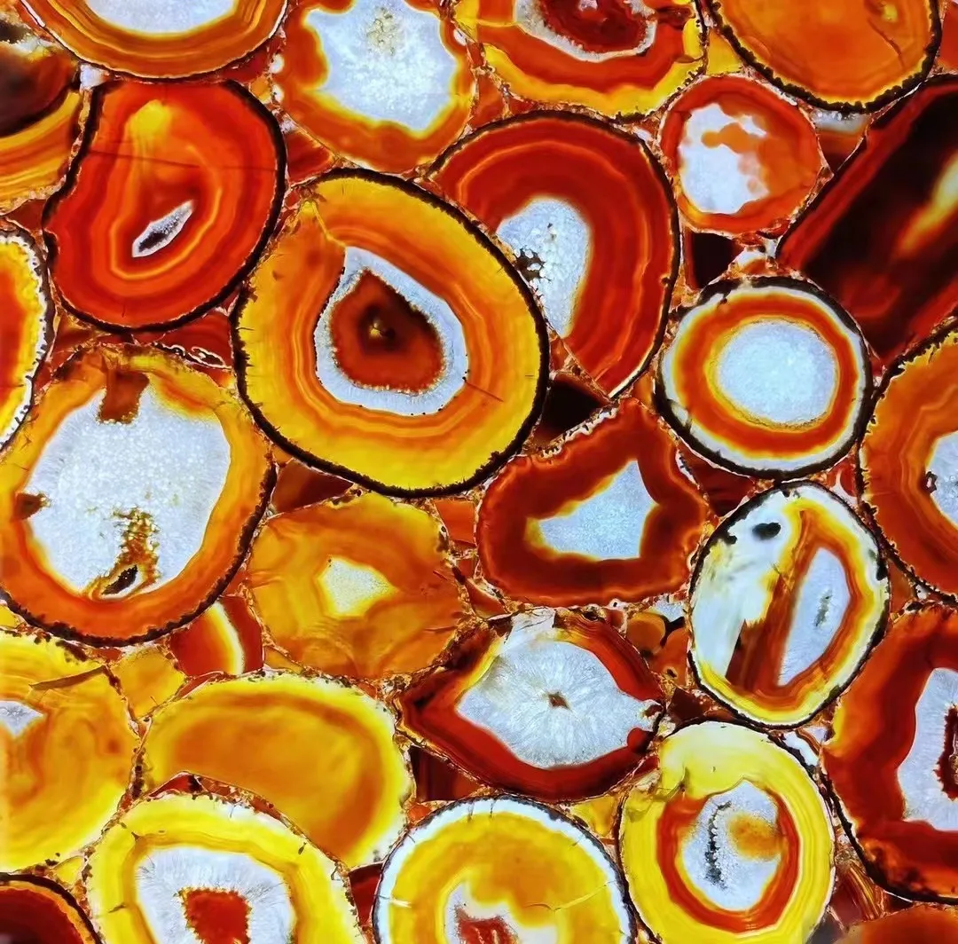 Premium Quality Luxury Marble Semi Precious Stone Gemstone Slabs