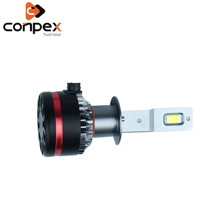Conpex New Design M8 LED Headlight H1 6000K Auto Headlamp High Power 90W 10000lm Car Bulbs