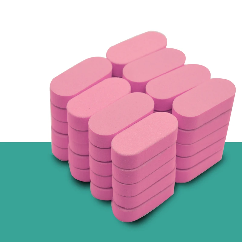 Customised products Mini Round Head Thickened mini nail file buffer 100/180