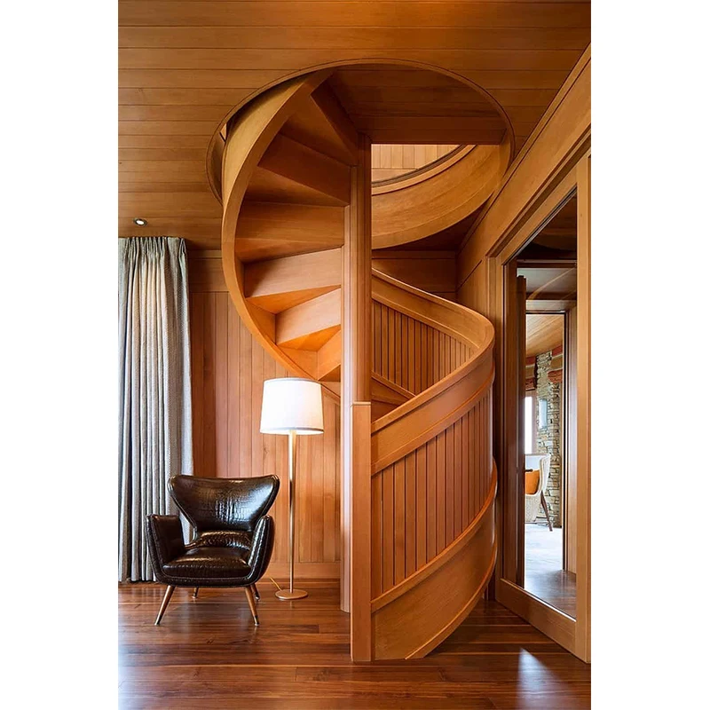Blh-23 Fast Delivery Spiral Staircase 1M  Retractable Spiral Staircase For House And Villa