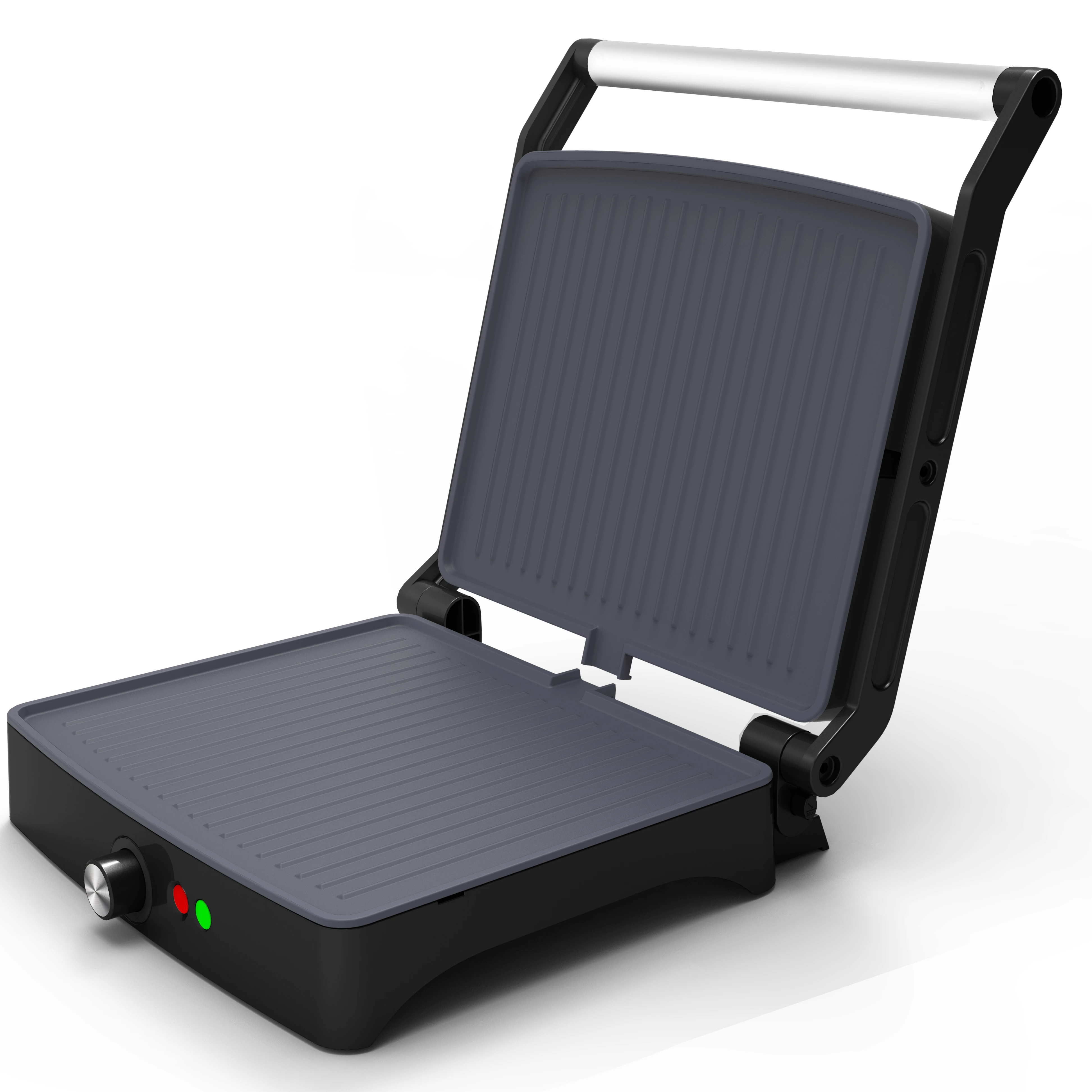 Sandwich Maker cs, Opens 180 Degrees to Fit Any Type and Stainless Steel Surface