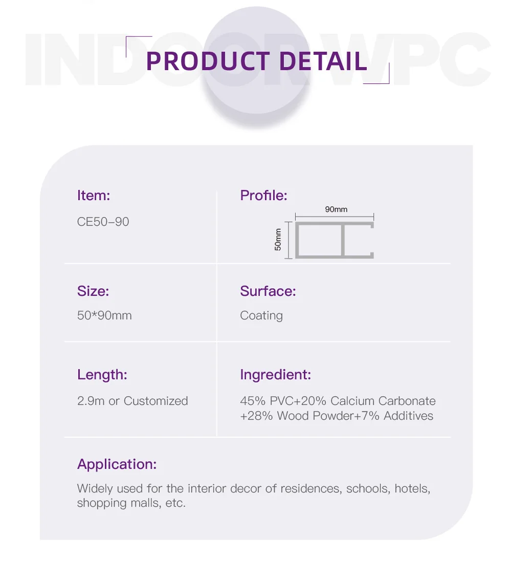 Anti-Slip Wpc Ceiling Government Buildings WPC 3D Ceiling Designs Pvc Drop Ceiling