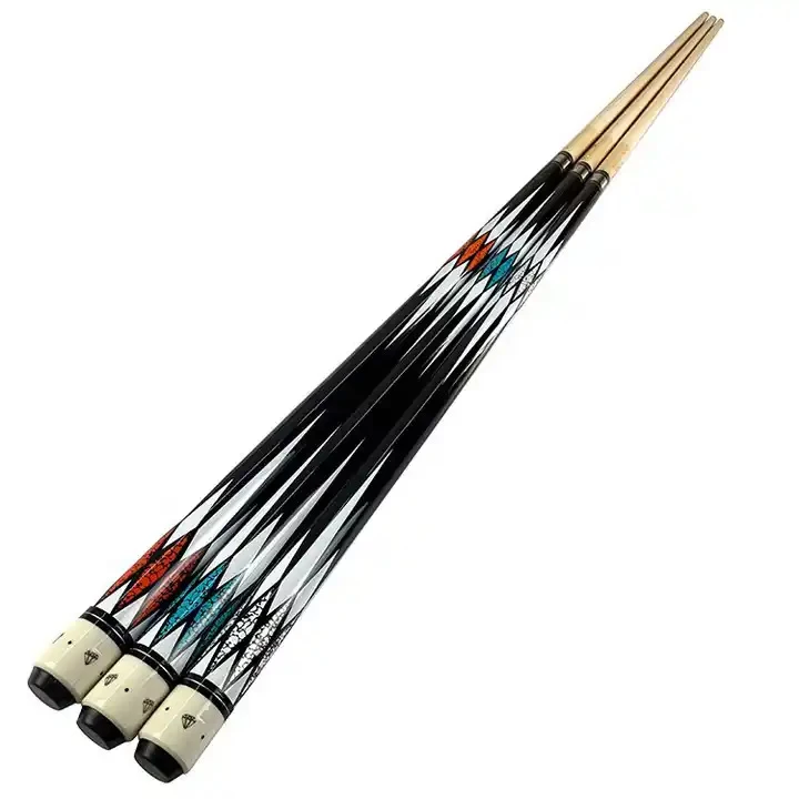 Pool cue American billiard Cross 1/2 auxiliary cue copper high and low rest nine ball elevated cross head