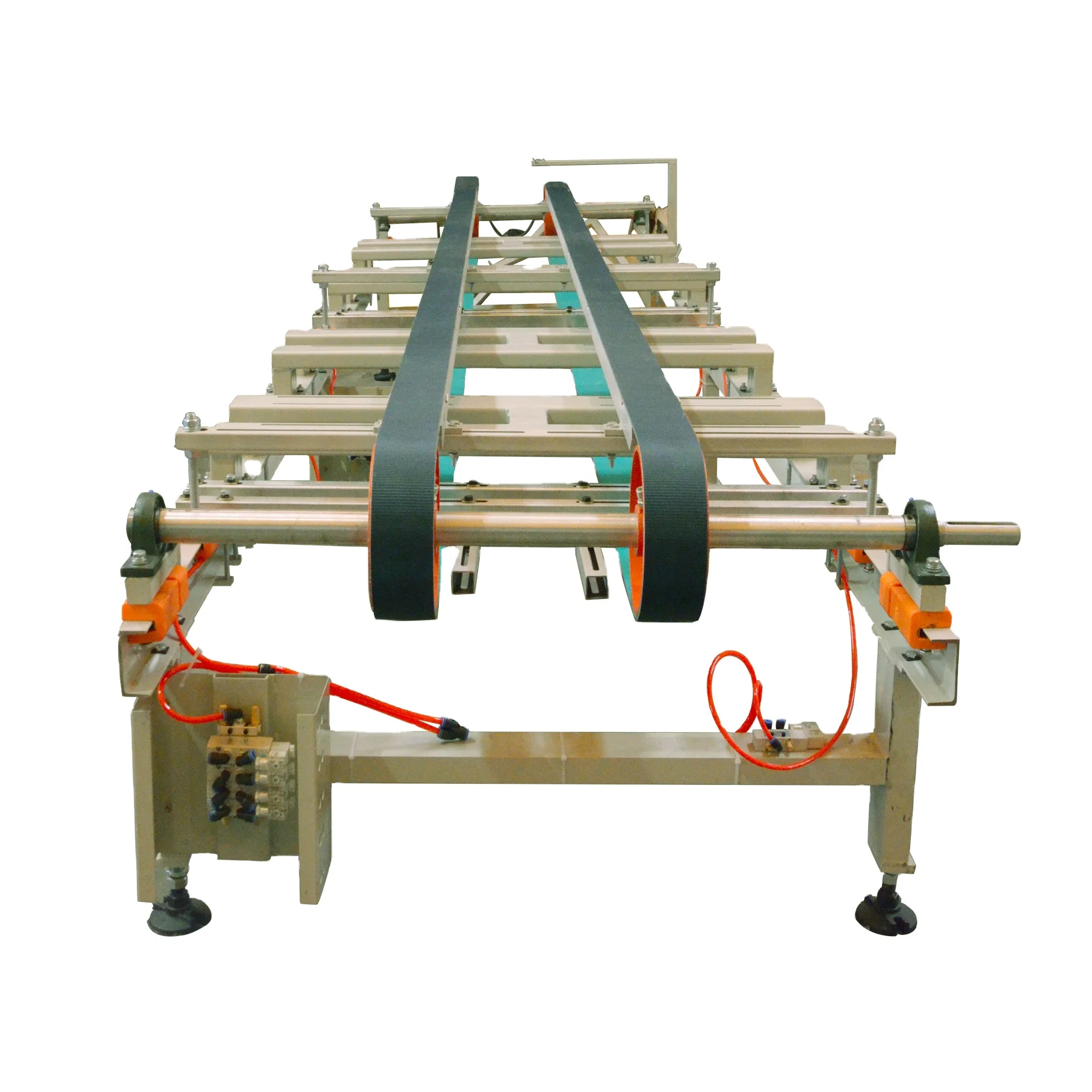 Sentao ceramic conveyor line pu flat belt conveyor machine