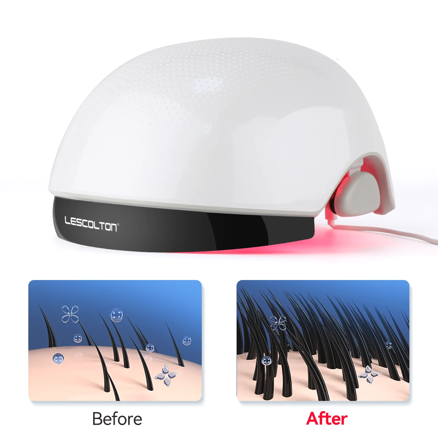 hair growth red light therapy helmet Hair infrared red light therapy equipment red light therapy helmet Hair Loss Treatment