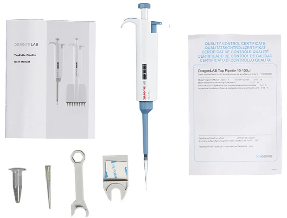 Dragon Lab Pipette Micro Pipette Laboratory Pipette