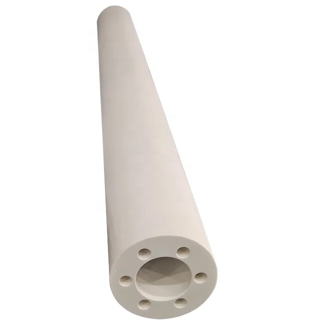 Quartz fused silica ceramic hollow roller for silicon steel continuous annealing furnace