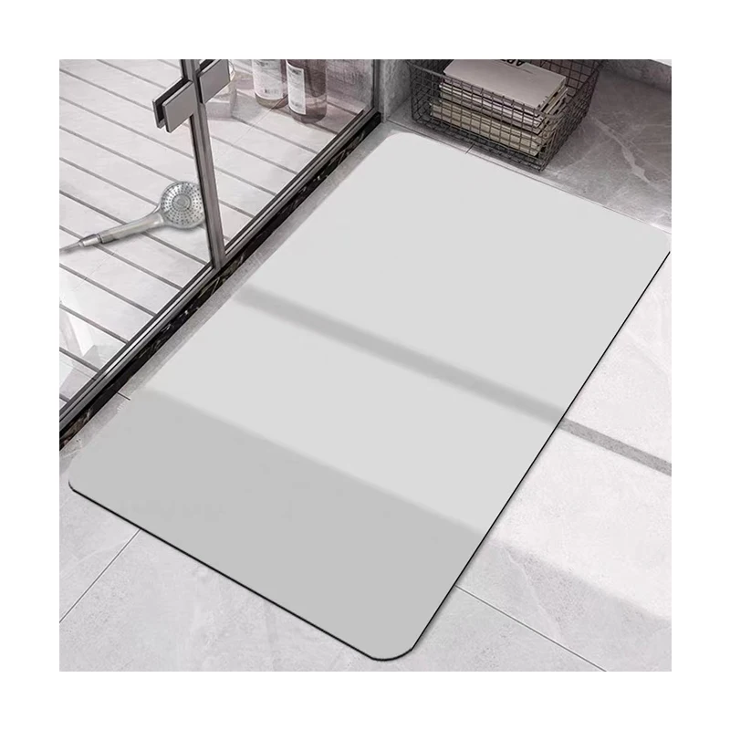 Household items soft diatomite mat fast drying bath mat water absorbing