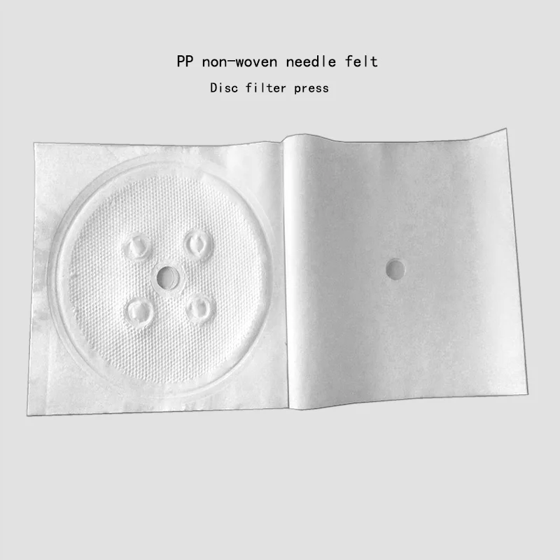 3 Micron polypropylene felt  filter press cloth for filtering edible oil coconut sunflower oil at temp of 110C