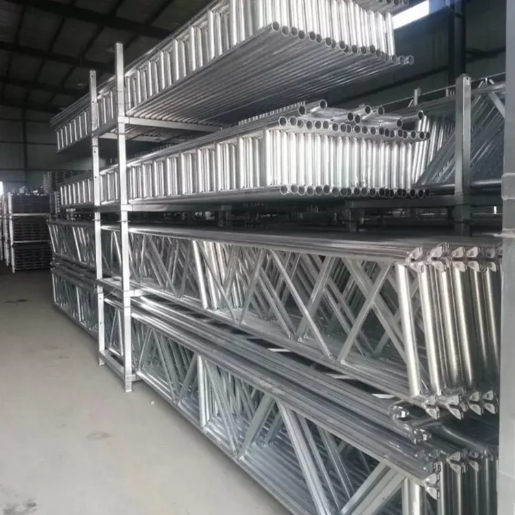 High quality and best service used steel scaffold galvanized ladder beams for construction