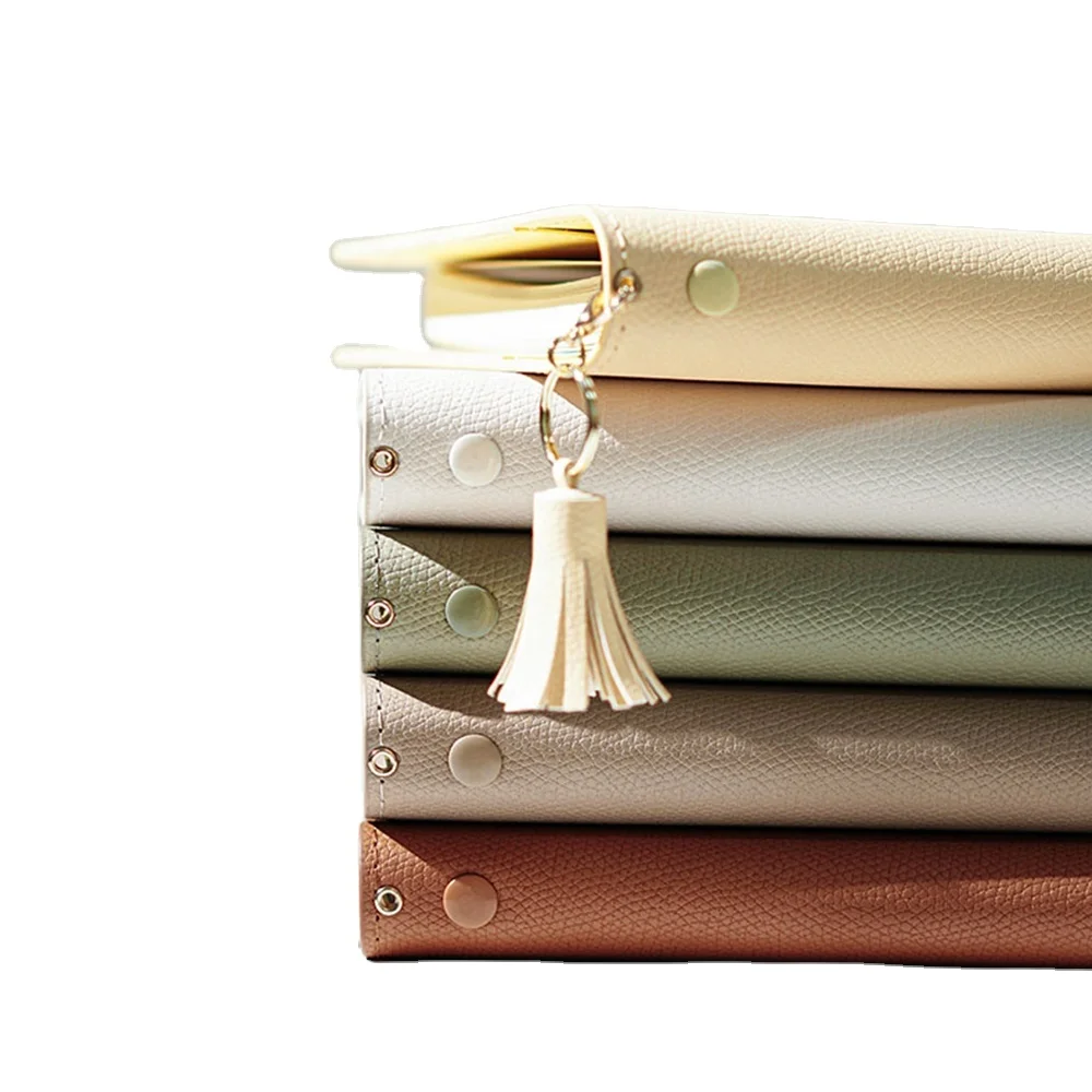 A6 Wallet Pu Budget Leather Ring Binder Planner