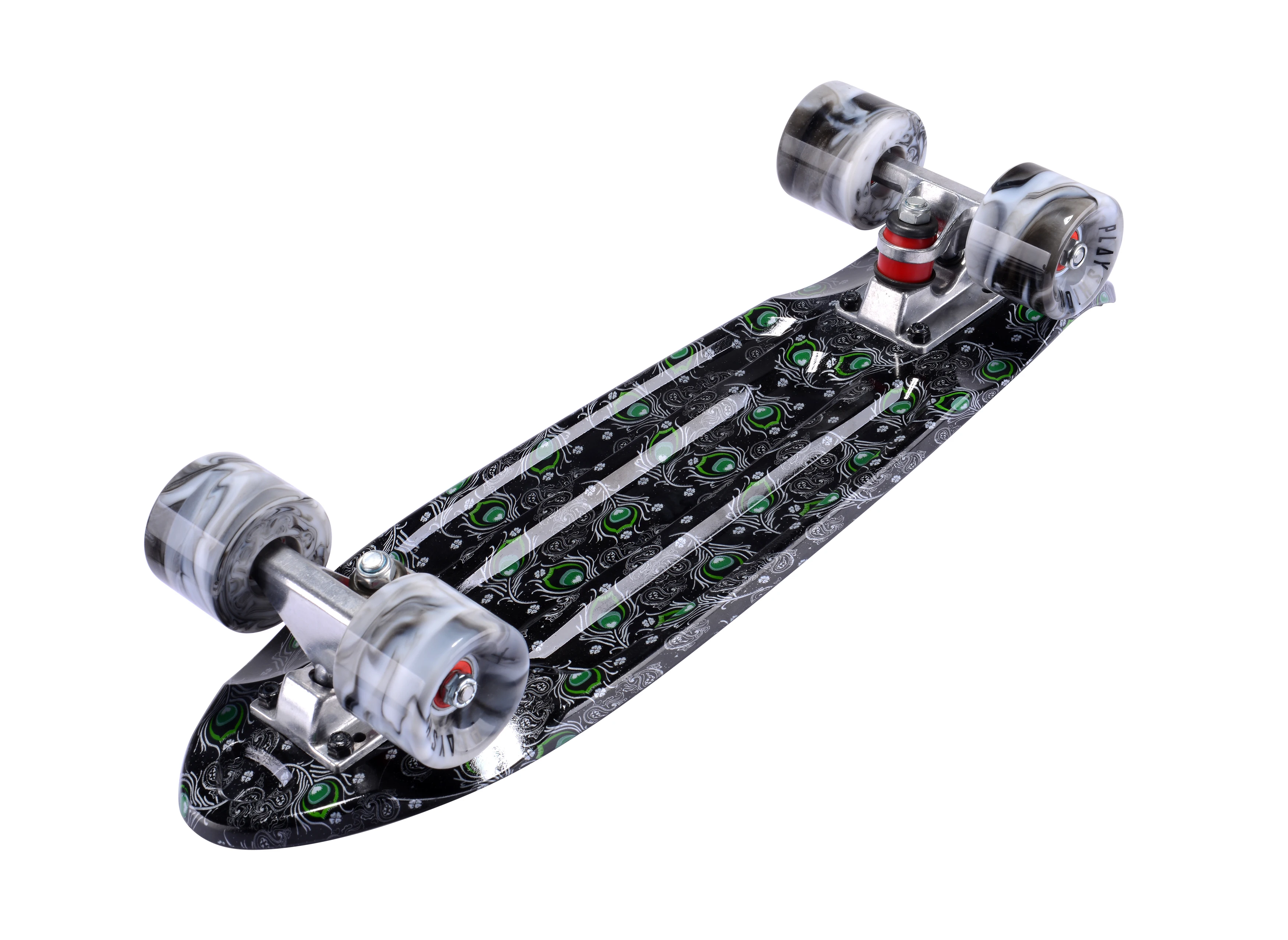 PP fiberglass plastic completed skateboard classic penny board skate board for sale