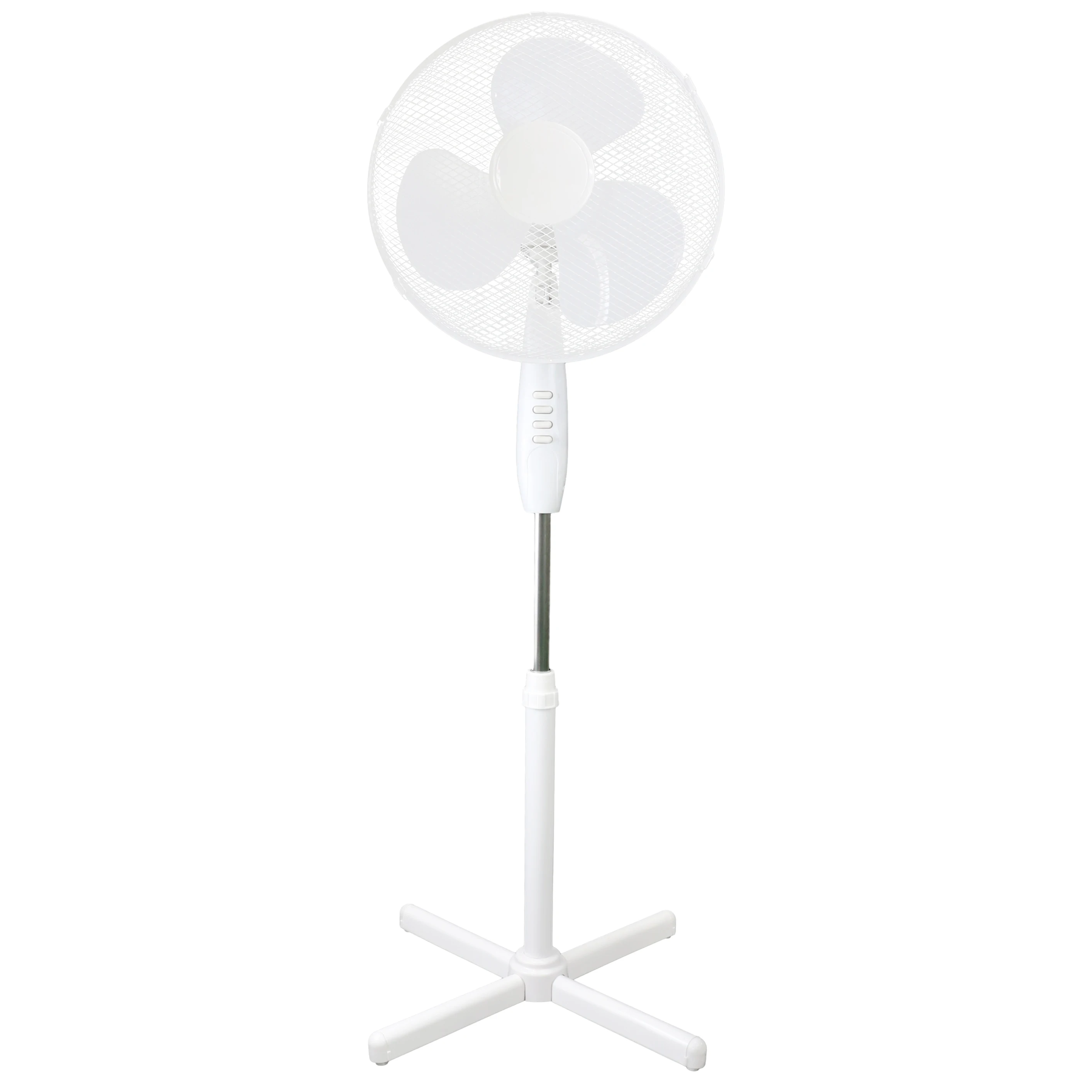 Household Adjustment Height Oscillation Stand Fan 220V 50Hz Circular Standing Fan For Bedroom