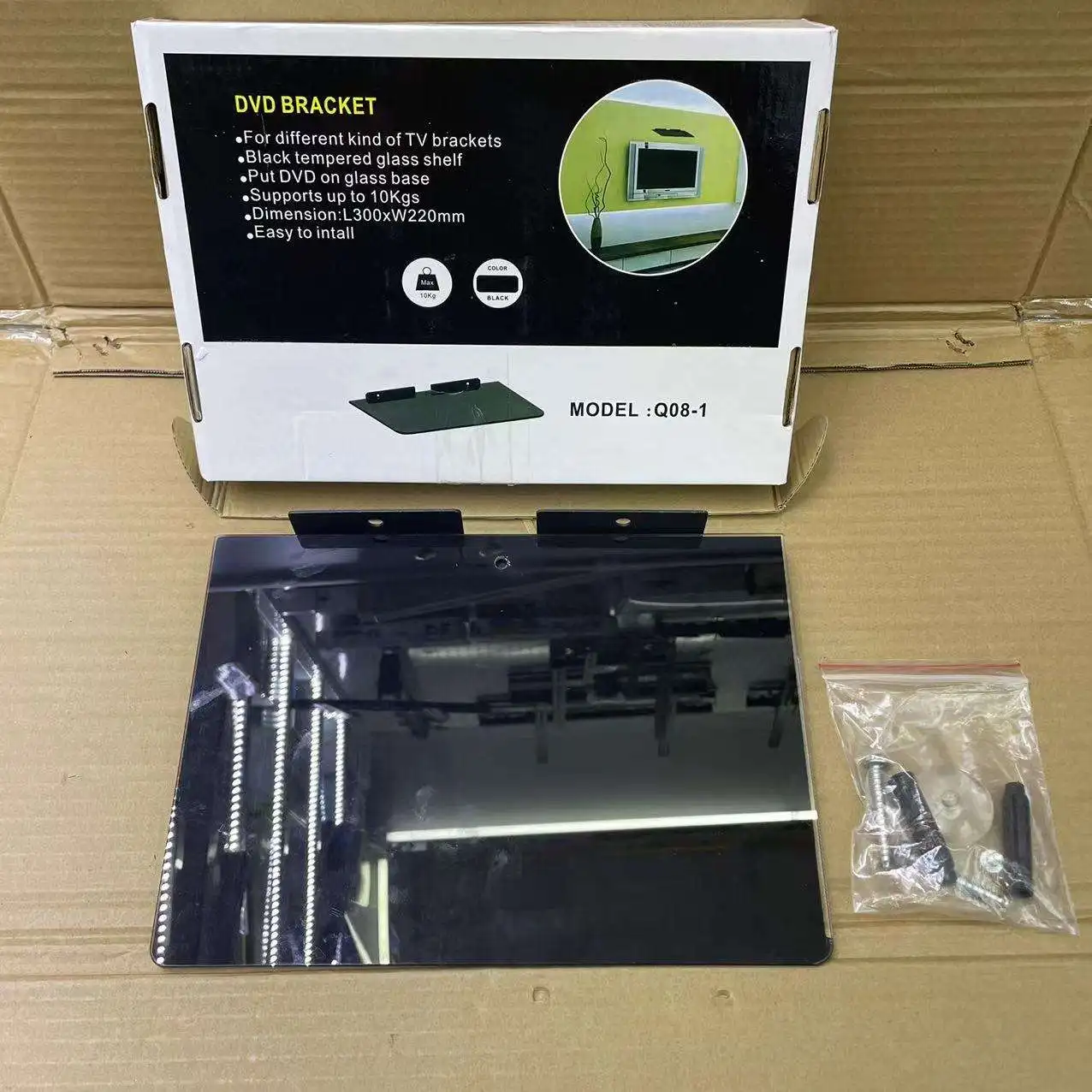 Universal Led Lcd fixed TV wall mount bracket for DVD TV Stands