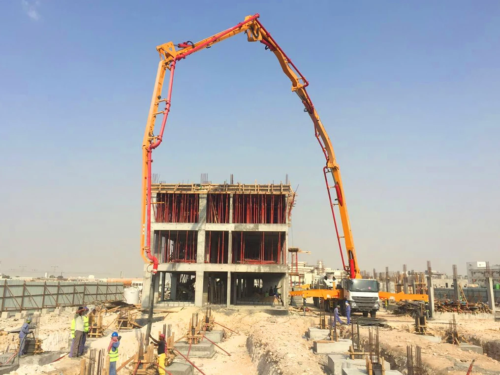 China Xuzhou Factory HB23K 23 M Truck Mounted Concrete Line Pump For Sale